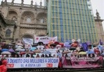 Repudian asedio de promotores del aborto a Catedral de Santiago de Compostela promovido por el PSOE